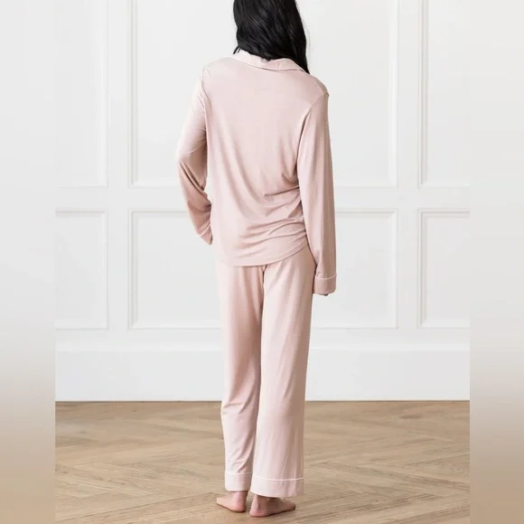 Cozy Earth Women's Bamboo Viscose Stretch Pajama Set - Picture 2 of 11